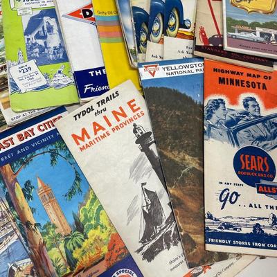 Vintage maps