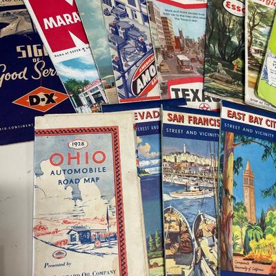 Vintage maps