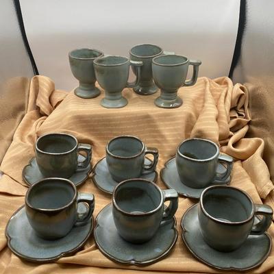 Frankoma Mugs & Saucers
