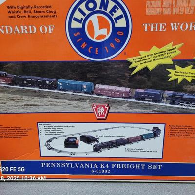 Lionel Train Set - Pennsylvania