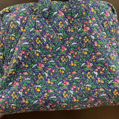 Vera Bradley hanging travel bag