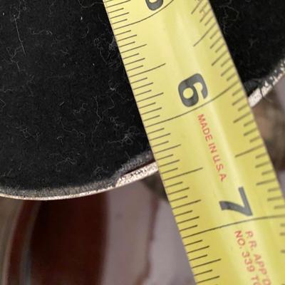 vintage pair tall pedestal bowl compote