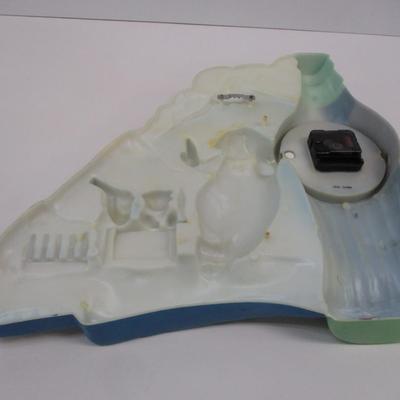1997 Coca-Cola Polar Bear Clock