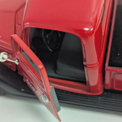 1937 Ford Pick-Up Scale 1/24 Chattanooga TN Coca-Cola Die-cast Truck With Pocket Knife