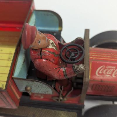 Coca-Cola Tin Delivery Truck