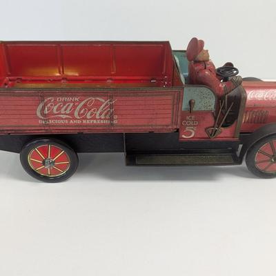 Coca-Cola Tin Delivery Truck