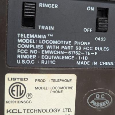 American 1396 Locomotive Vintage Train Steam Engine Telephone
