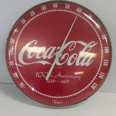 100th Anniversary Coca-Cola Tru Temp Thermometer
