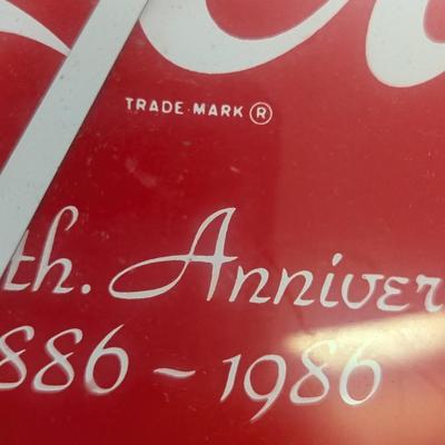 100th Anniversary Coca-Cola Tru Temp Thermometer