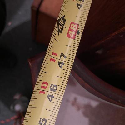 Carved detail Antique vanity with mirror