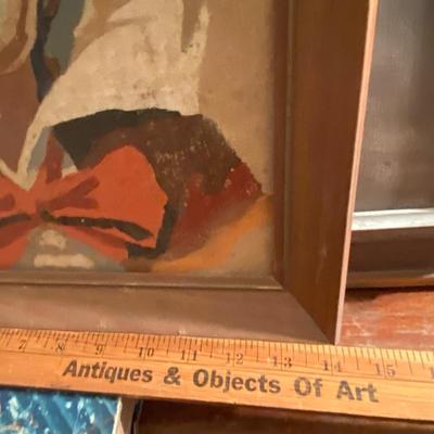 Saddest clown ever painting