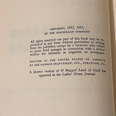 O Rugged Land Of Gold