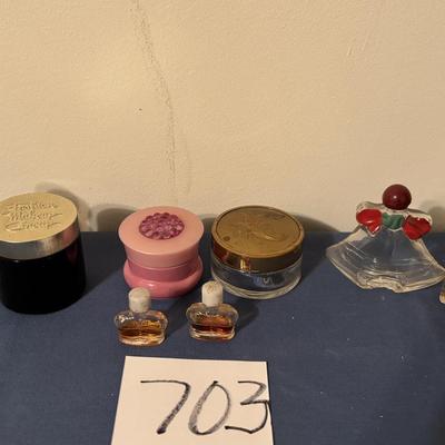 Vintage Trinket Vanity Jars