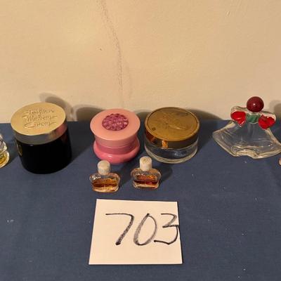 Vintage Trinket Vanity Jars