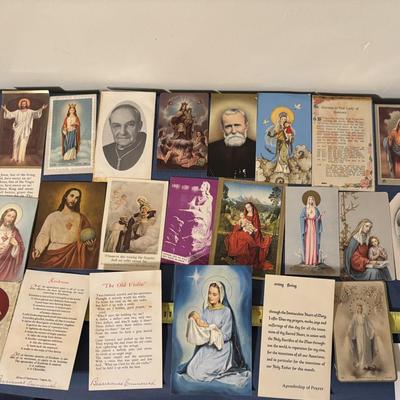 Vintage Catholic Prayer Cards