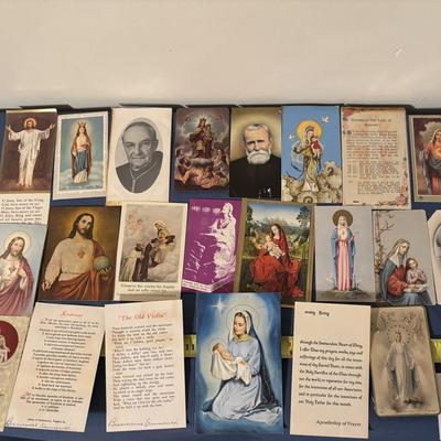 Vintage Catholic Prayer Cards