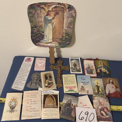 Vintage Catholic Prayer Cards and More