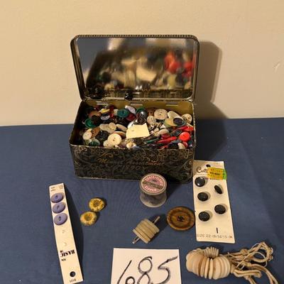 Vintage Button Lot
