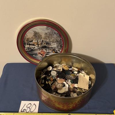 Vintage Button Lot