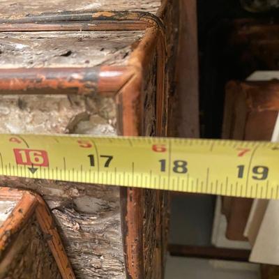 Two boxes with Bark Surface, VERY COOL!