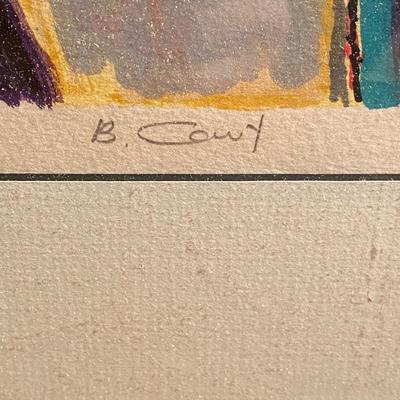 Bracha Guy Serigraph Signed & Numbered, Framed