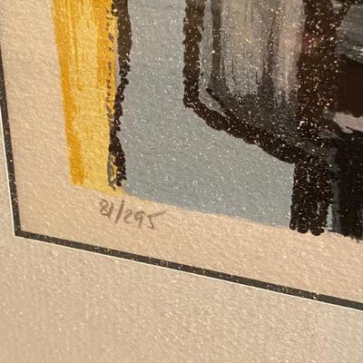 Bracha Guy Serigraph Signed & Numbered, Framed