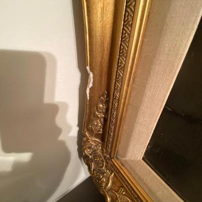 Large RODOLFO TARALLO PARIS STREET SCENE OIL ON CANVAS