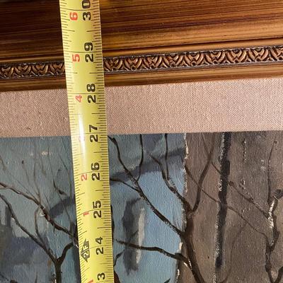 Large RODOLFO TARALLO PARIS STREET SCENE OIL ON CANVAS