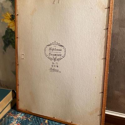 Small boat watercolor signed