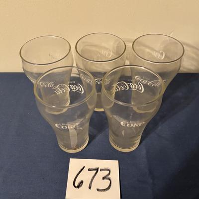 Vintage Coca Cola Glasses