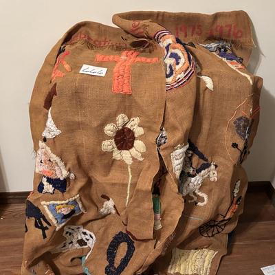 Burlap 1975-76 Bicentennial Art Work
