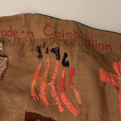 Burlap 1975-76 Bicentennial Art Work