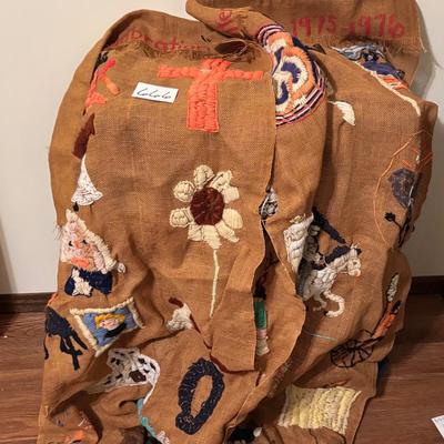 Burlap 1975-76 Bicentennial Art Work