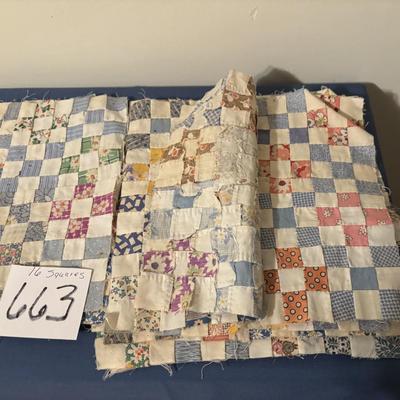 16 Quilting Spuares