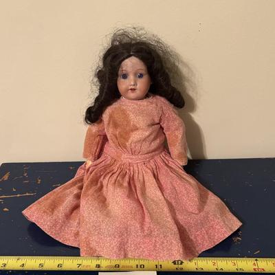 Vintage Handmade Porcelain Doll