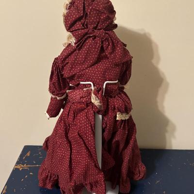 Vintage Handmade Porcelain Doll