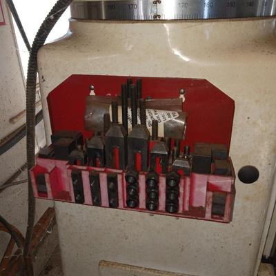 Victor Verticle Mill says 3 phase 220 volt on tag. Look at all 7 pics