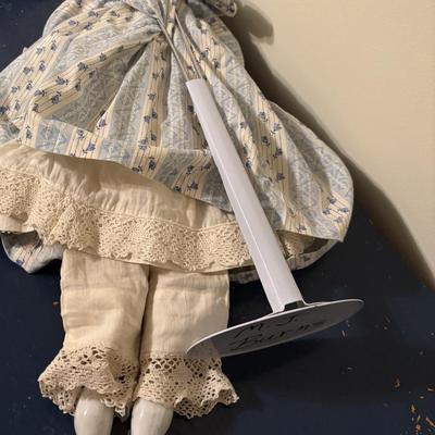 Vintage Handmade Porcelain Doll