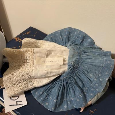 Vintage Leather Jointed Doll