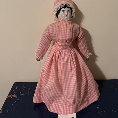 Vintage Homemade Porcelain Doll