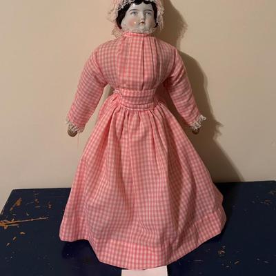 Vintage Homemade Porcelain Doll