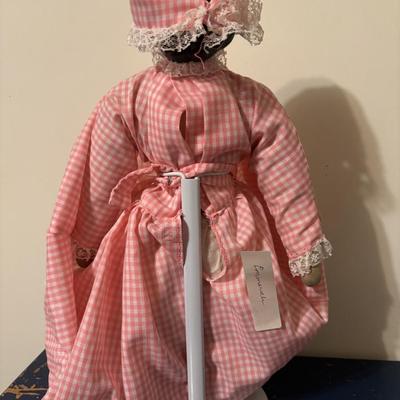Vintage Homemade Porcelain Doll