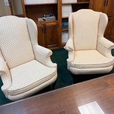 2 Nice Wingback Chairs