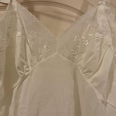 Vintage Sabrina Lingerie white nightgown