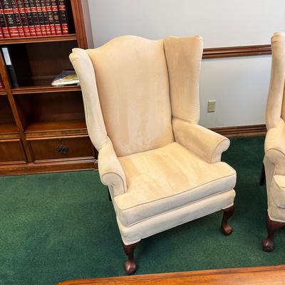 Pair of Wingback Chairs