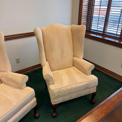 Pair of Wingback Chairs
