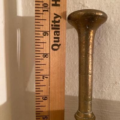 Vintage Brass Mortar & Pestle Set | Apothecary