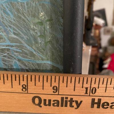 VIntage seascape Marsh Reeds painting