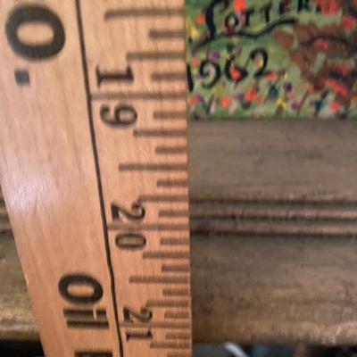 Naive painting The Open Road by Maplewood artist Ludwig Lotte