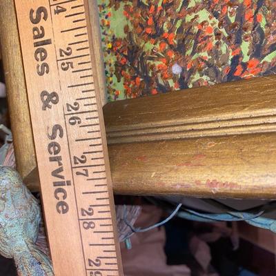 Naive painting The Open Road by Maplewood artist Ludwig Lotte